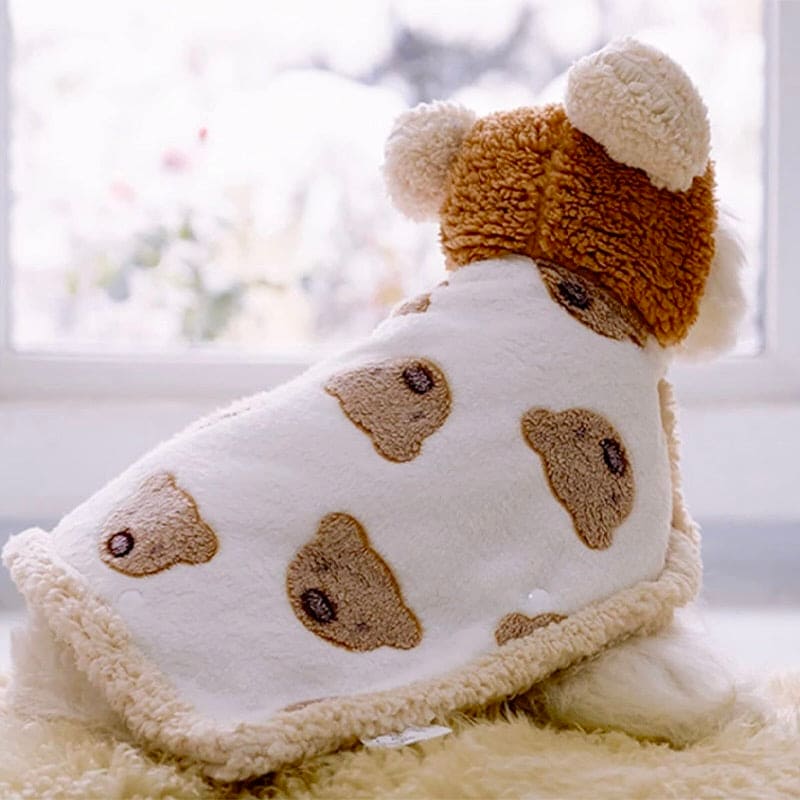 Poncho style blanket | 🐶🐻 Teddy Bear Model