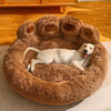 Paw-shaped cuddle kennel | SeatyPet™