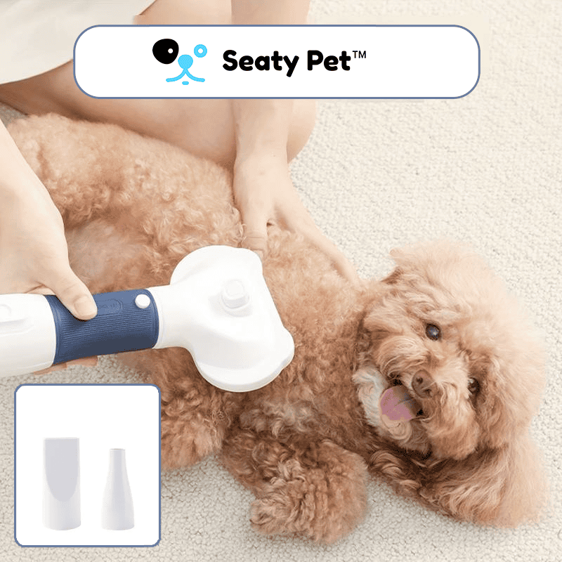 Asciugatore & Spazzola 3 in 1 per Cani e Gatti – Seaty Pet